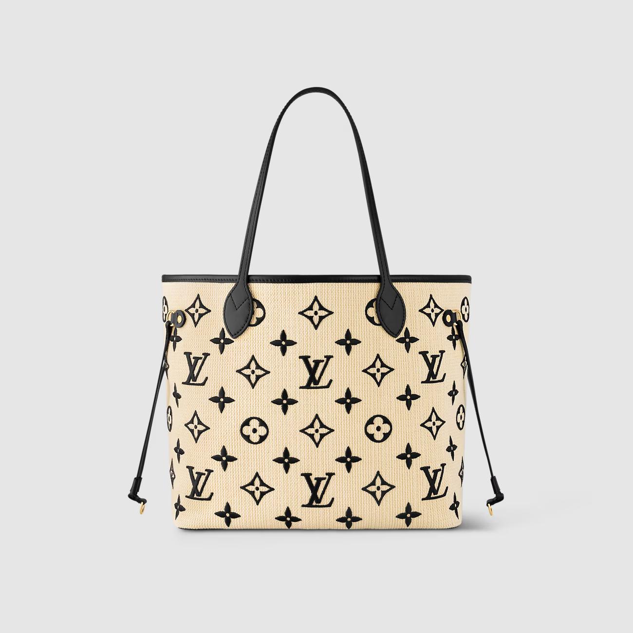 Túi Louis Vuitton Neverfull MM Nữ Đen Be By The Pool